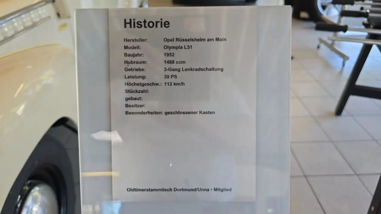 Opel Olympia Kombi Radio H-Kennzeichen 2+ Gutach, foto 2