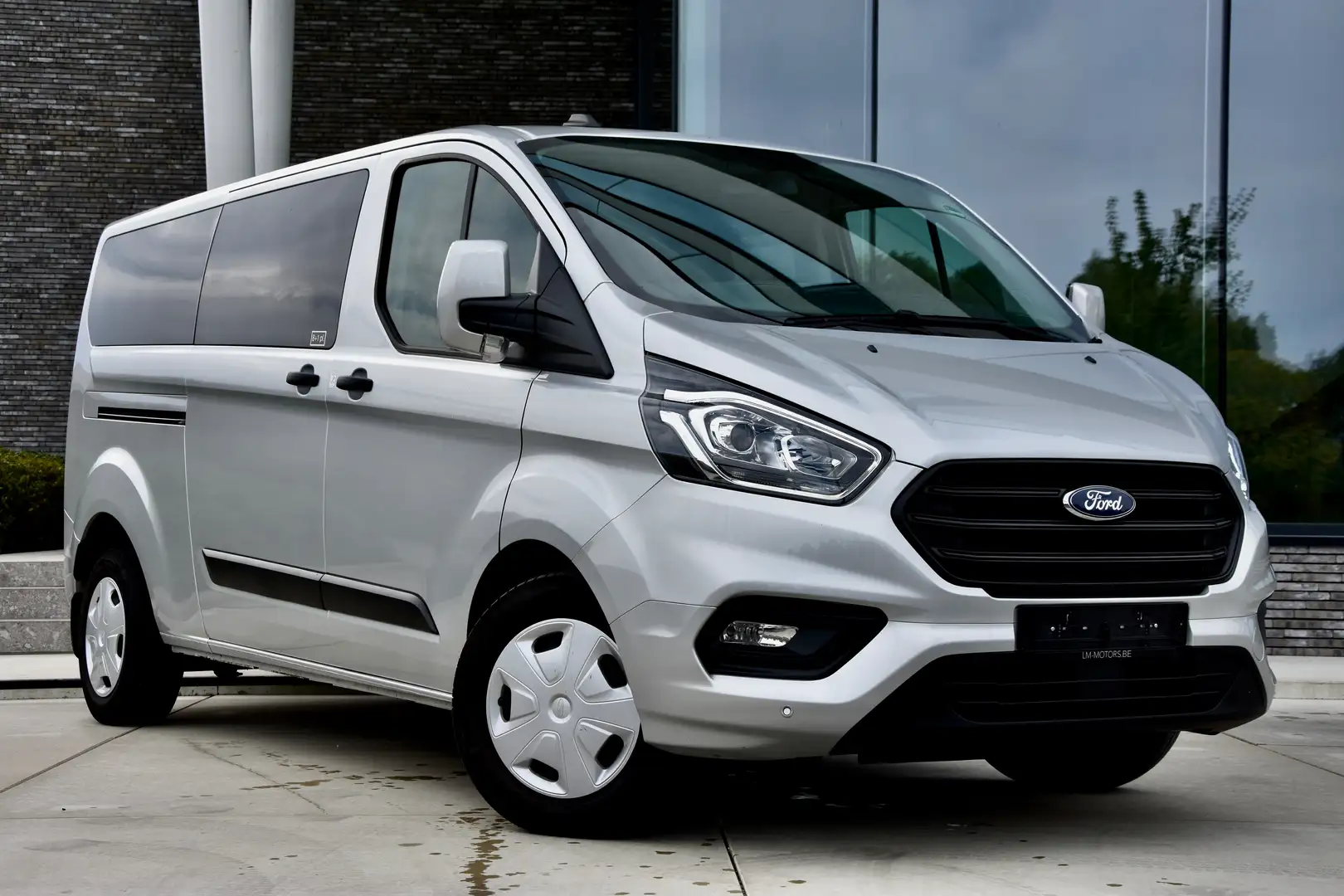 Ford Transit Custom 2.0 **9 ZIT PLAATSEN** AUTOMAAT Argent - 1