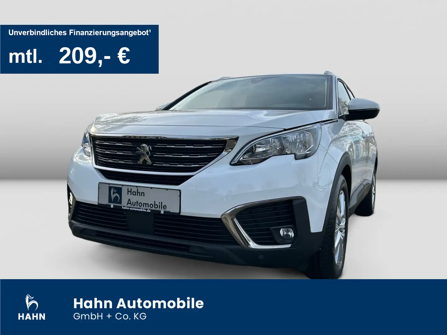 Peugeot 5008 1.2PureTech 130 Active PDC CAM AHK Blanc - 1