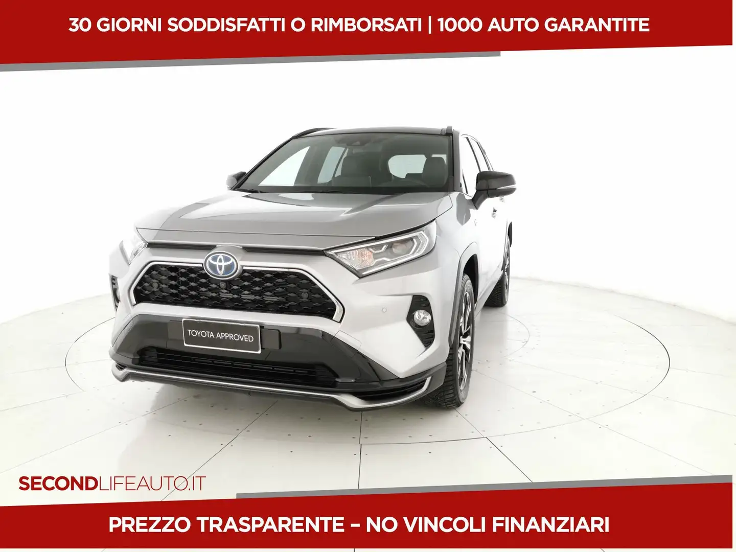 Toyota RAV 4 V 2019 2.5 vvt-ie phev Style+ awd-i e-cvt Argento - 1