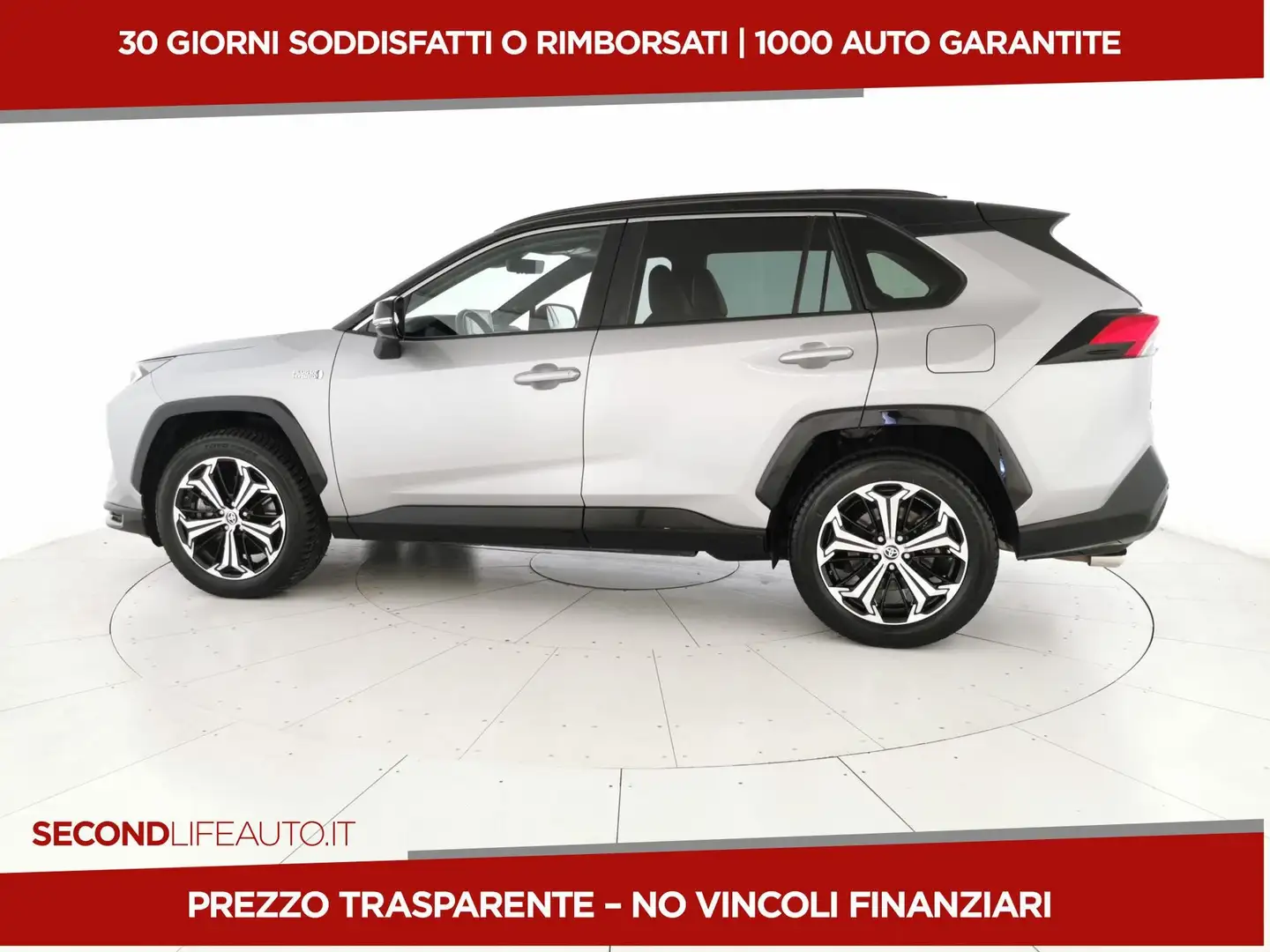 Toyota RAV 4 V 2019 2.5 vvt-ie phev Style+ awd-i e-cvt Argento - 2