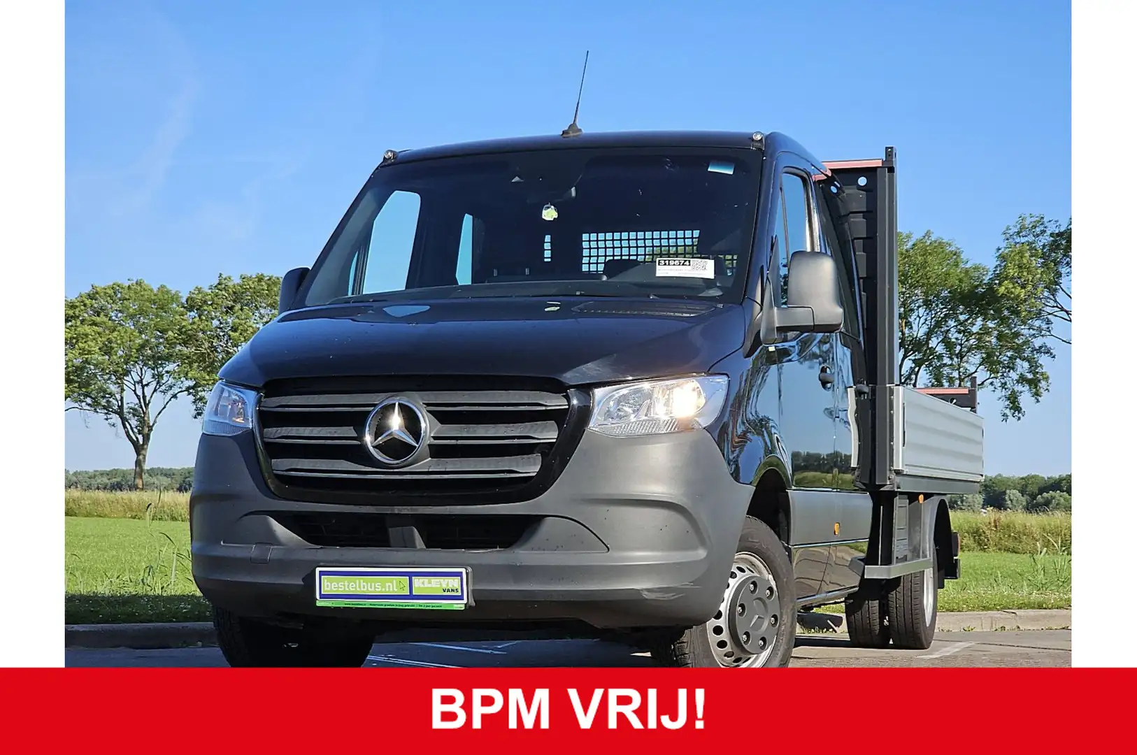 Mercedes-Benz Sprinter 516 2.2 CDI L3 DC EURO VI-D Open-Laadbak Airco Dub Noir - 2