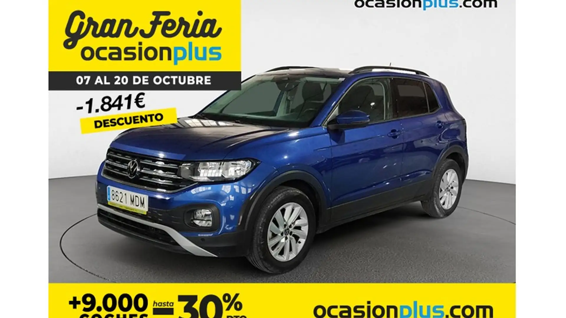 Volkswagen T-Cross 1.0 TSI Advance 81kW Bleu - 1