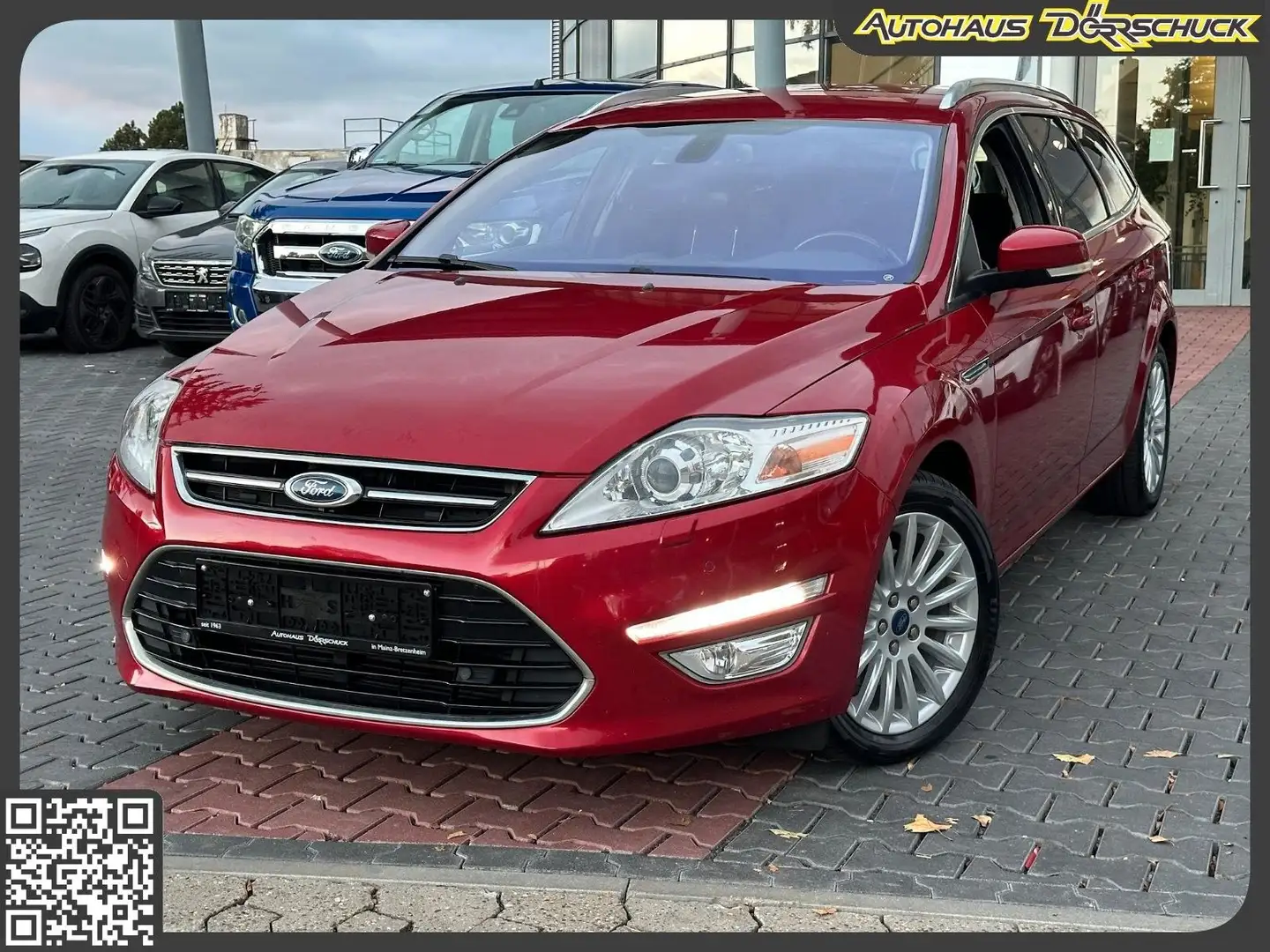 Ford Mondeo Turnier Business*LEDER*SITZKLIMA*AHK*XENO Rot - 1