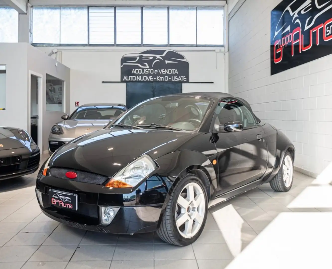 Ford Streetka 1.6 Leather *NEOPATENTATI*UNICO PROPRIETARIO* Czarny - 1