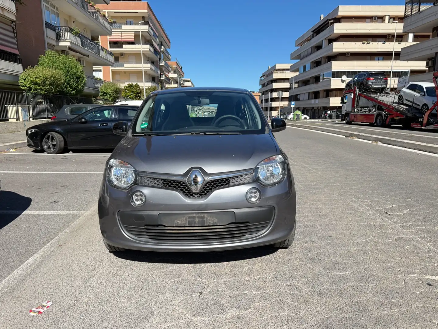 Renault Twingo Twingo LIMITEED LED PDC BLUETOOTH CLIMA AUTOMATICO Gris - 1
