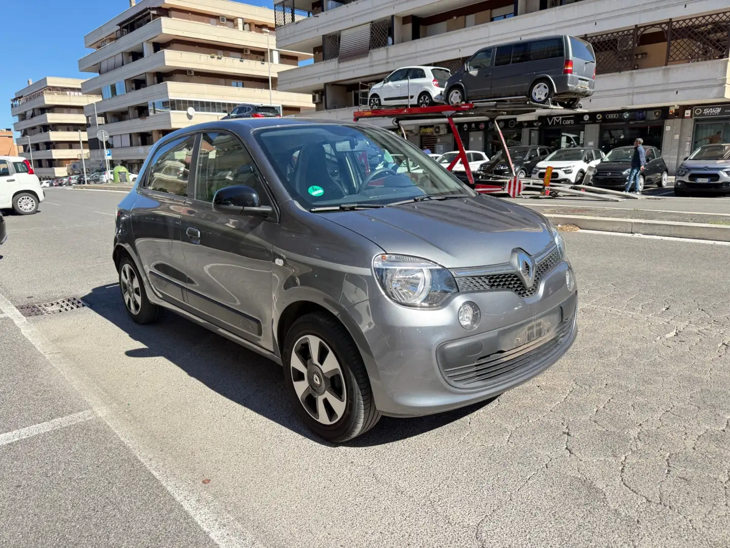 Renault Twingo Twingo LIMITEED LED PDC BLUETOOTH CLIMA AUTOMATICO Grigio - 2