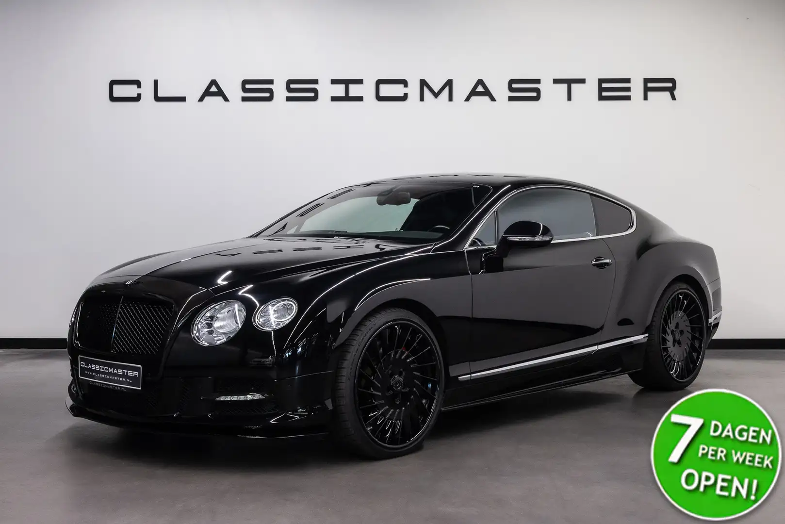 Bentley Continental GT MANSORY 6.0 W12 Btw auto, Fiscale waarde € 22.000, Zwart - 1