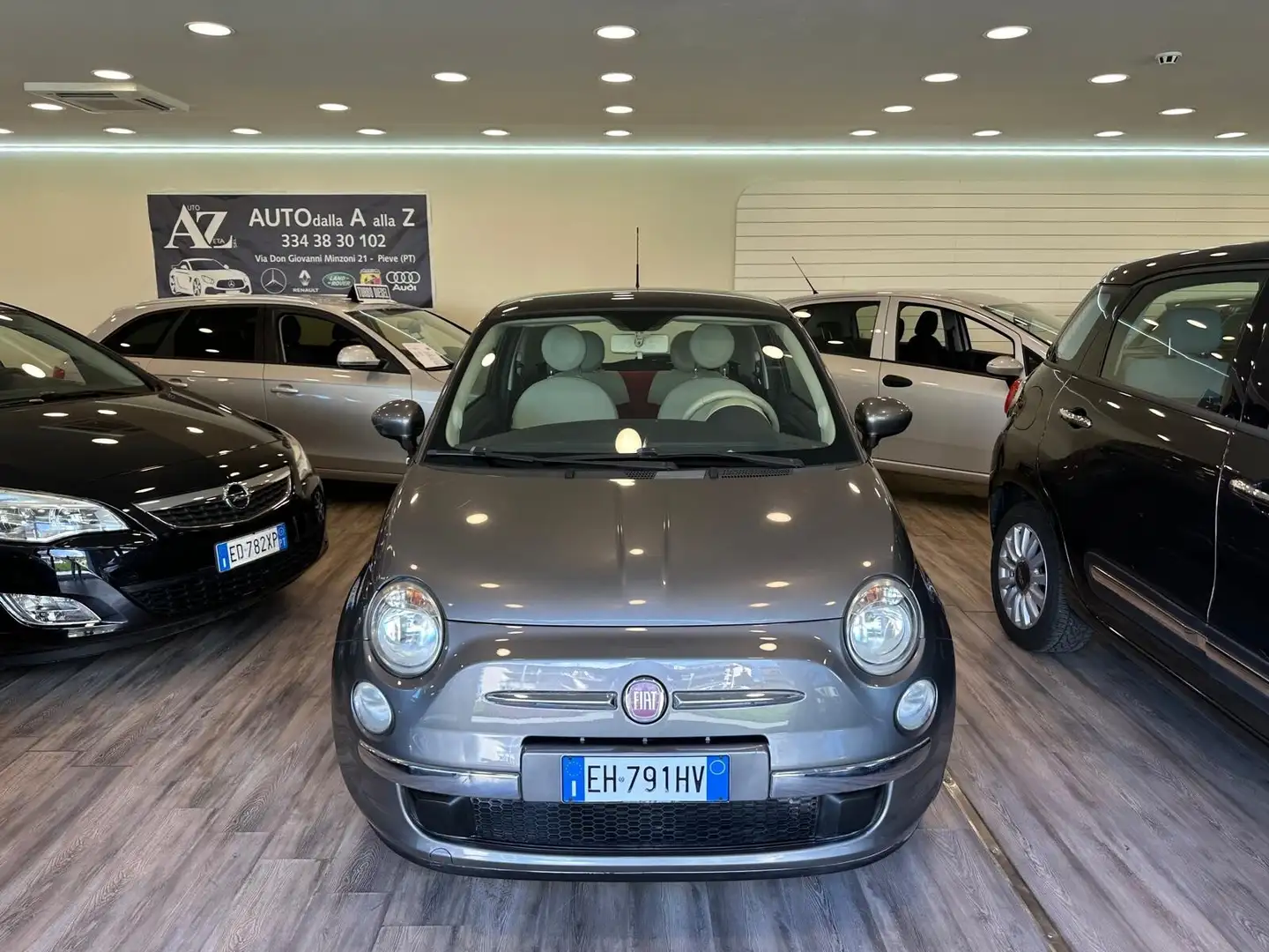 Fiat 500 1.2 EasyPower Lounge Grigio - 1
