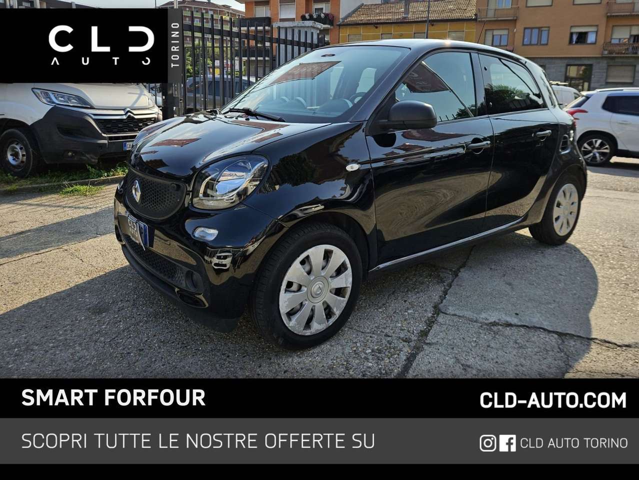 smart forFour 60 1.0 45kW Black Passion