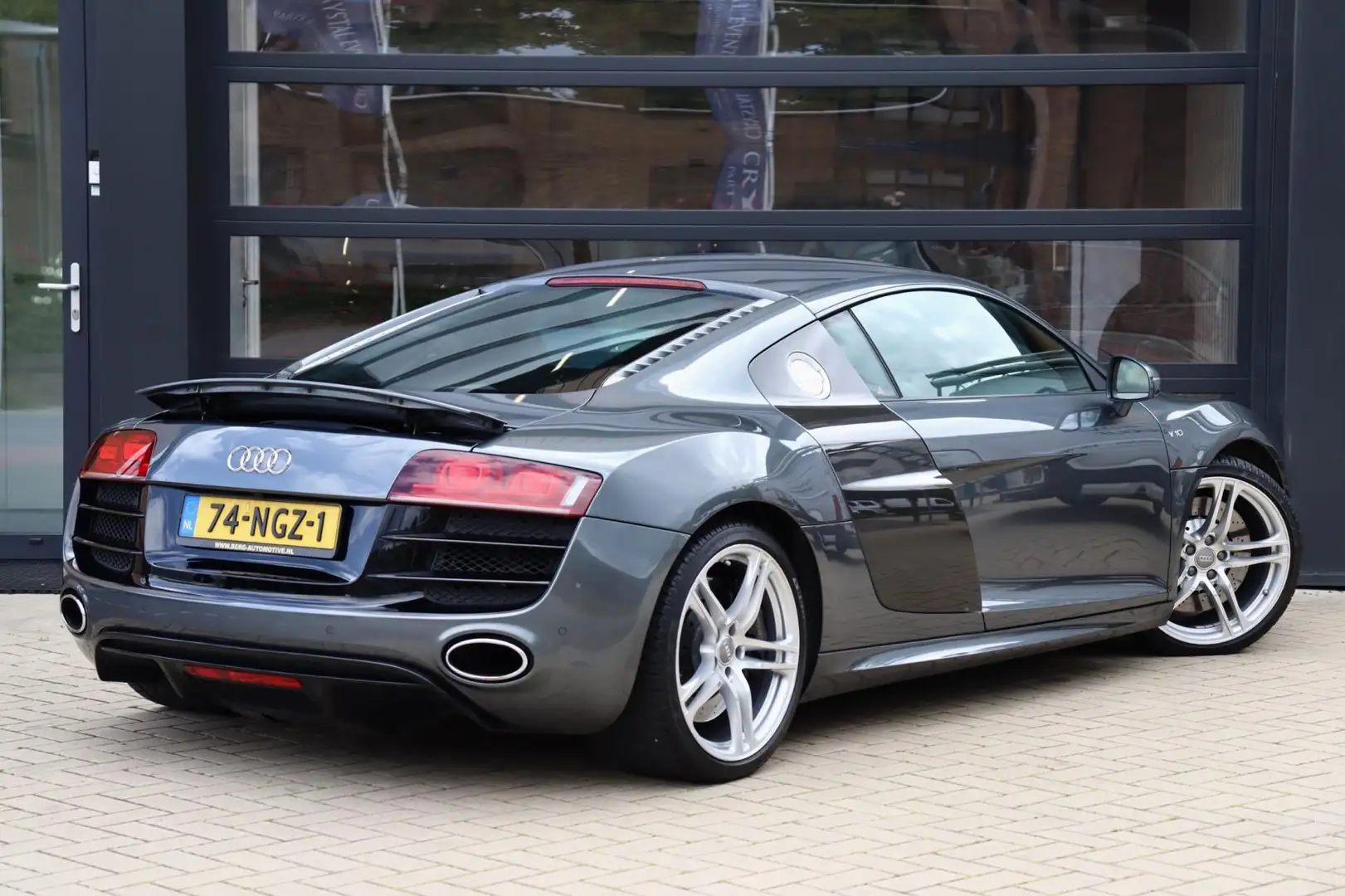 Audi R8 5.2 V10 FSI | Carbon | B&O | Camera | Navi | Cruis Gris - 2