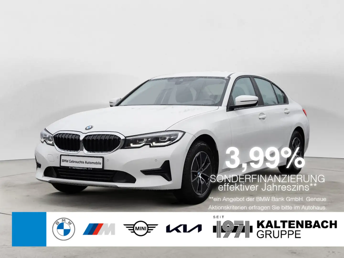 BMW 318 d Advantage LED W-LAN NAVI KAMERA SHZ PDC Blanc - 1