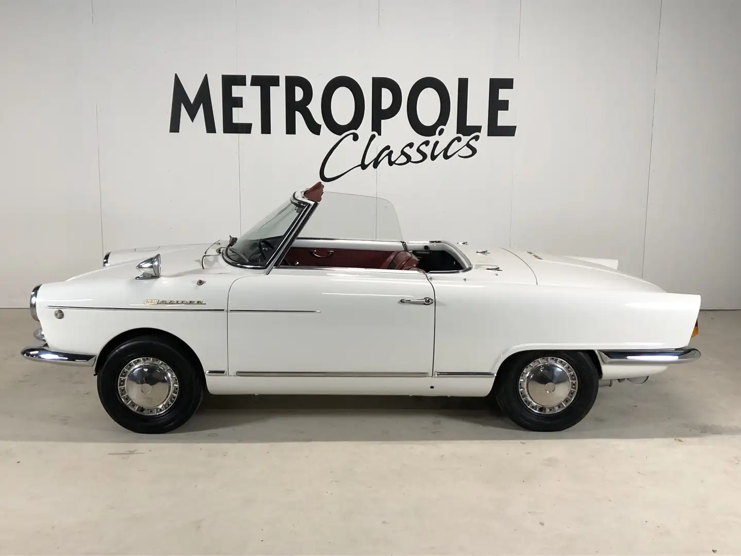 NSU Wankel-Spider Prinz OLD PRICE: € 39.500,- M0694 Weiß - 2