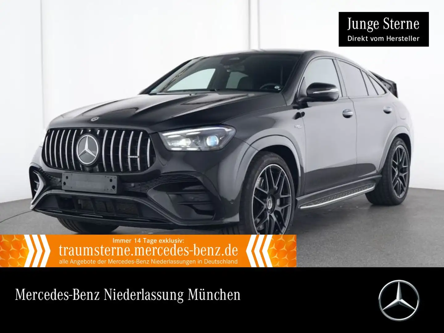 Mercedes-Benz GLE 53 AMG GLE 53 HYBRID Coupé 4M NIGHT+PANO+360+AHK+HUD+9G Noir - 1