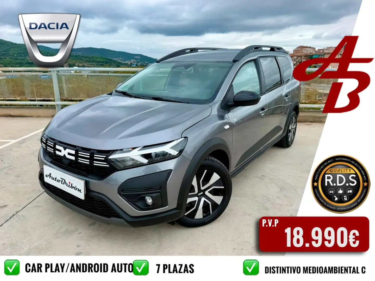 Dacia Jogger 1.0 TCe Expression 81kW 7pl. Gris - 1