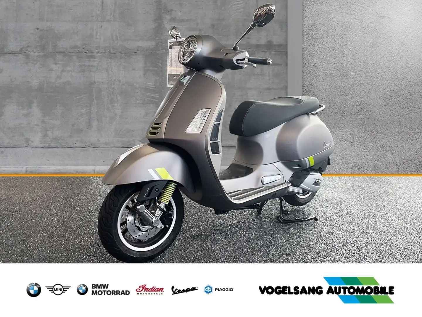 Vespa GTS 125 Super Tech HPE, TFT Display, Keyless Rid Gri - 1