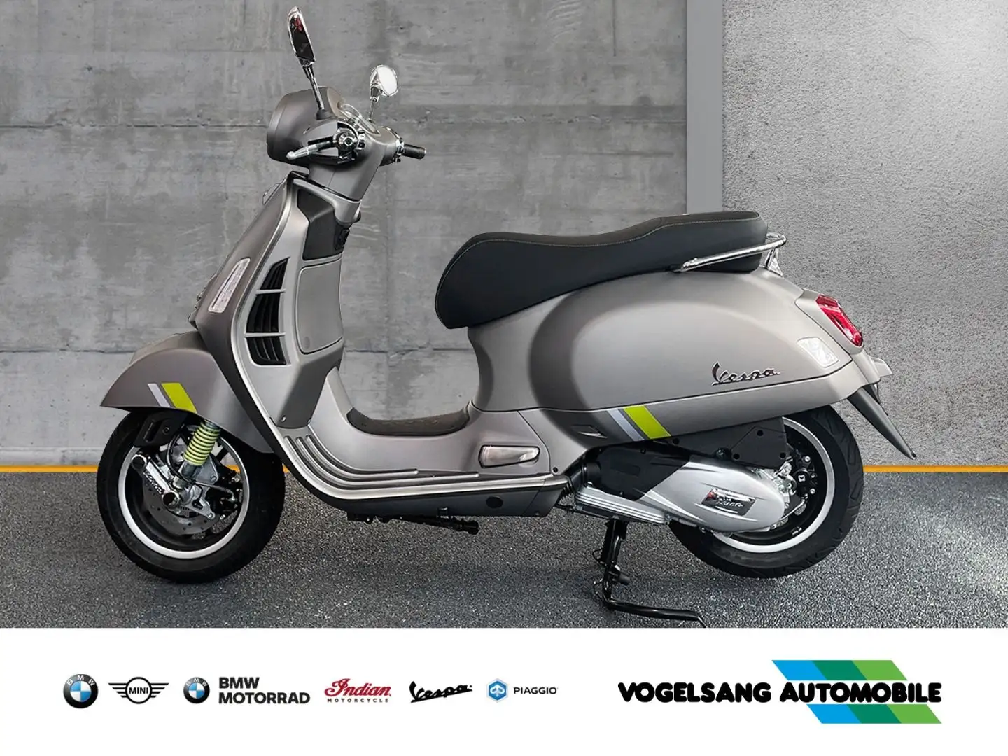 Vespa GTS 125 Super Tech HPE, TFT Display, Keyless Rid Gri - 2