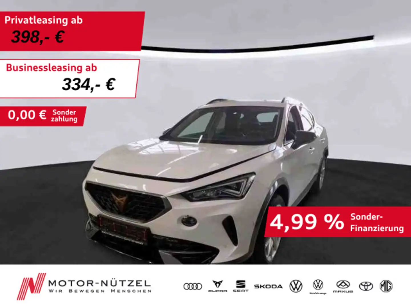 CUPRA Formentor 2.0 TDI DSG 4D LED+ACC+NAV+APP+SHZ+PDC Weiß - 1