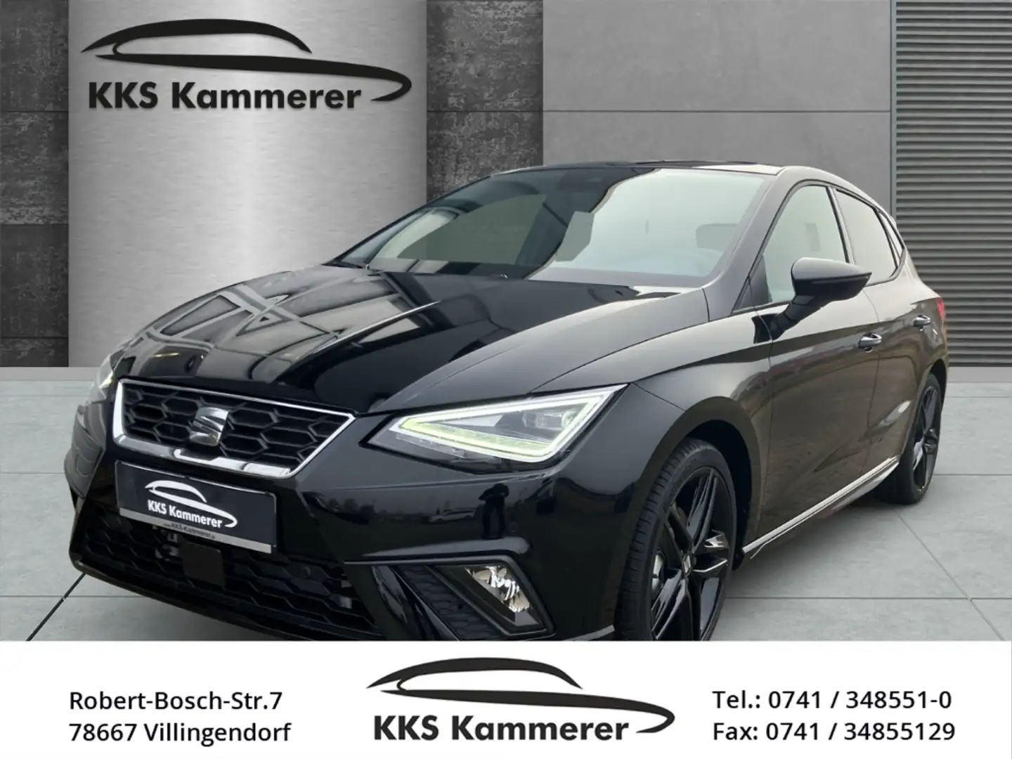 SEAT Ibiza FR Pano Navi Digi RFK LED ACC Apple CarPlay Androi Noir - 1