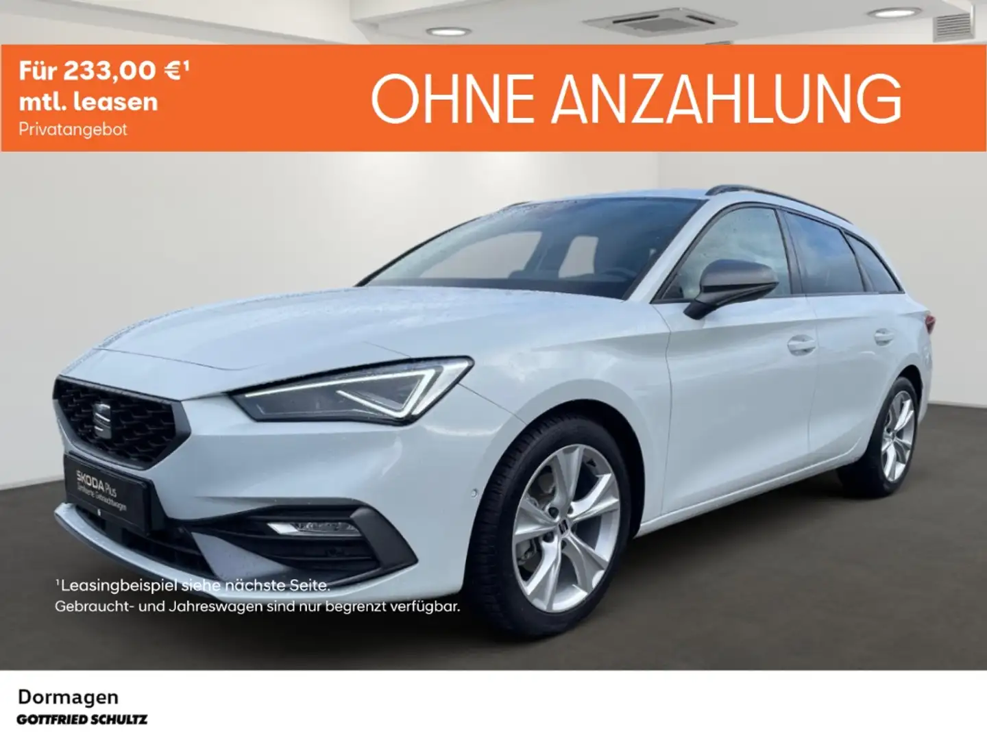 SEAT Leon SP 1.5 eTSI DSG MATRIX NAVI KAMERA Weiß - 1