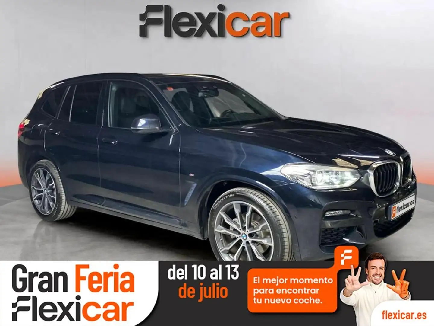 BMW X3 xDrive20d Bleu - 1
