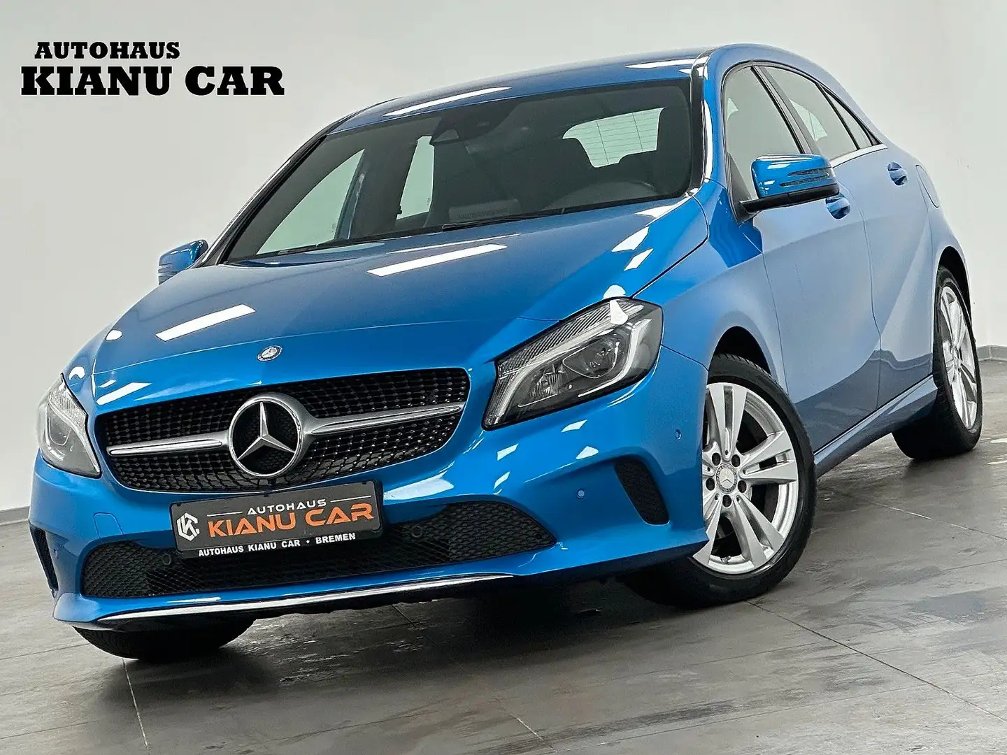 Mercedes-Benz A 200 CDI.TEILLEDER.NAVI.PDC.SHZ.KLIMA Blau - 1