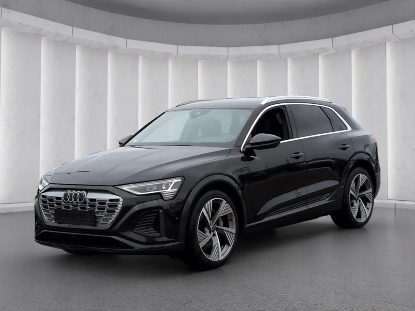Audi Q8 e-tron 50 S-LINE quattro*AHK Matrix-LED Leder Schwarz - 2