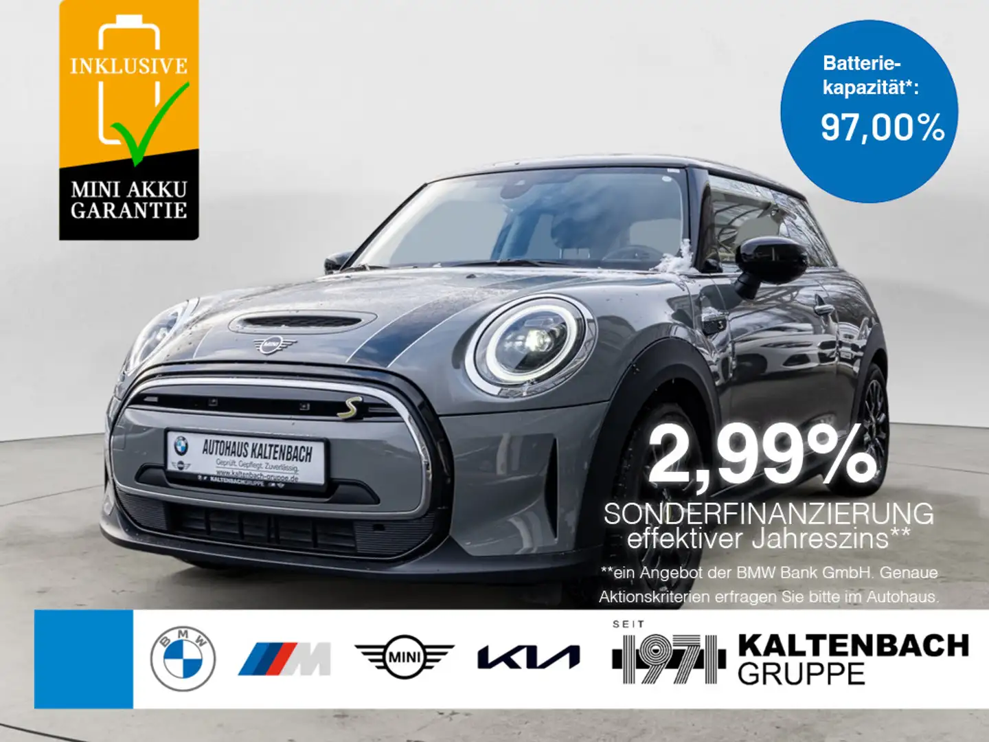 MINI Cooper SE Classic Trim FACEL. LED NAVI SHZ Grau - 1