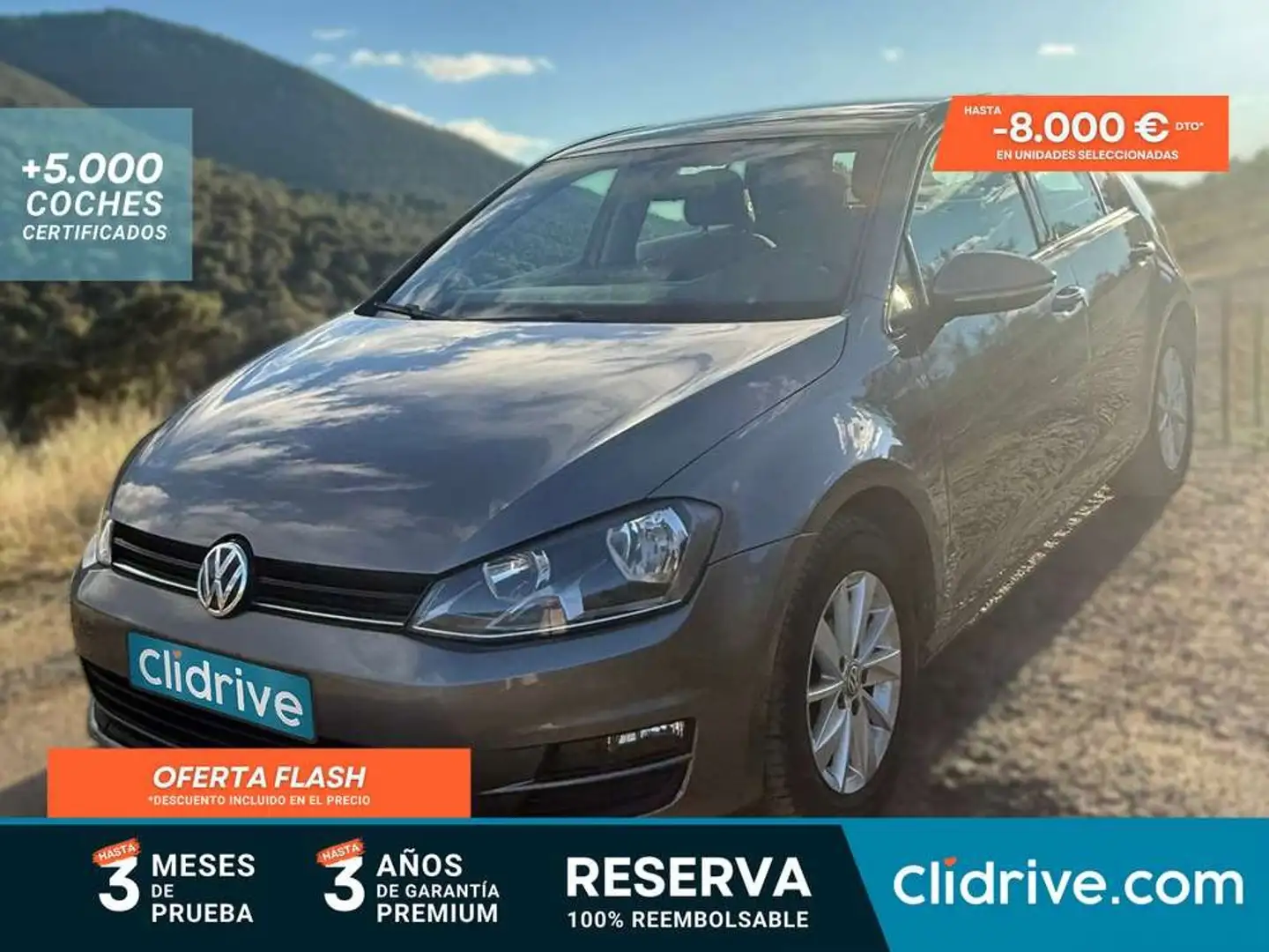 Volkswagen Golf 1.2 TSI BMT Edition 110 Gris - 1
