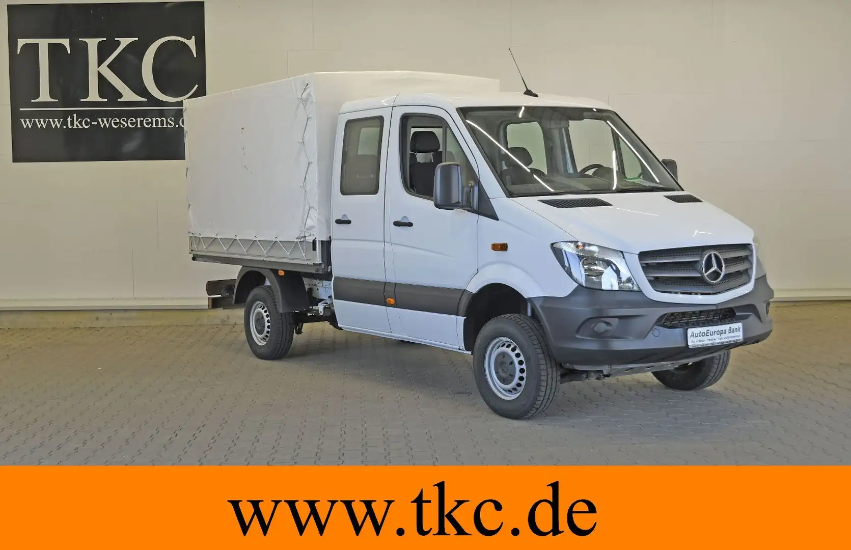 Mercedes-Benz Sprinter 316 CDI Doka 4x4 Allrad Pritsche #T265 Blanco - 2
