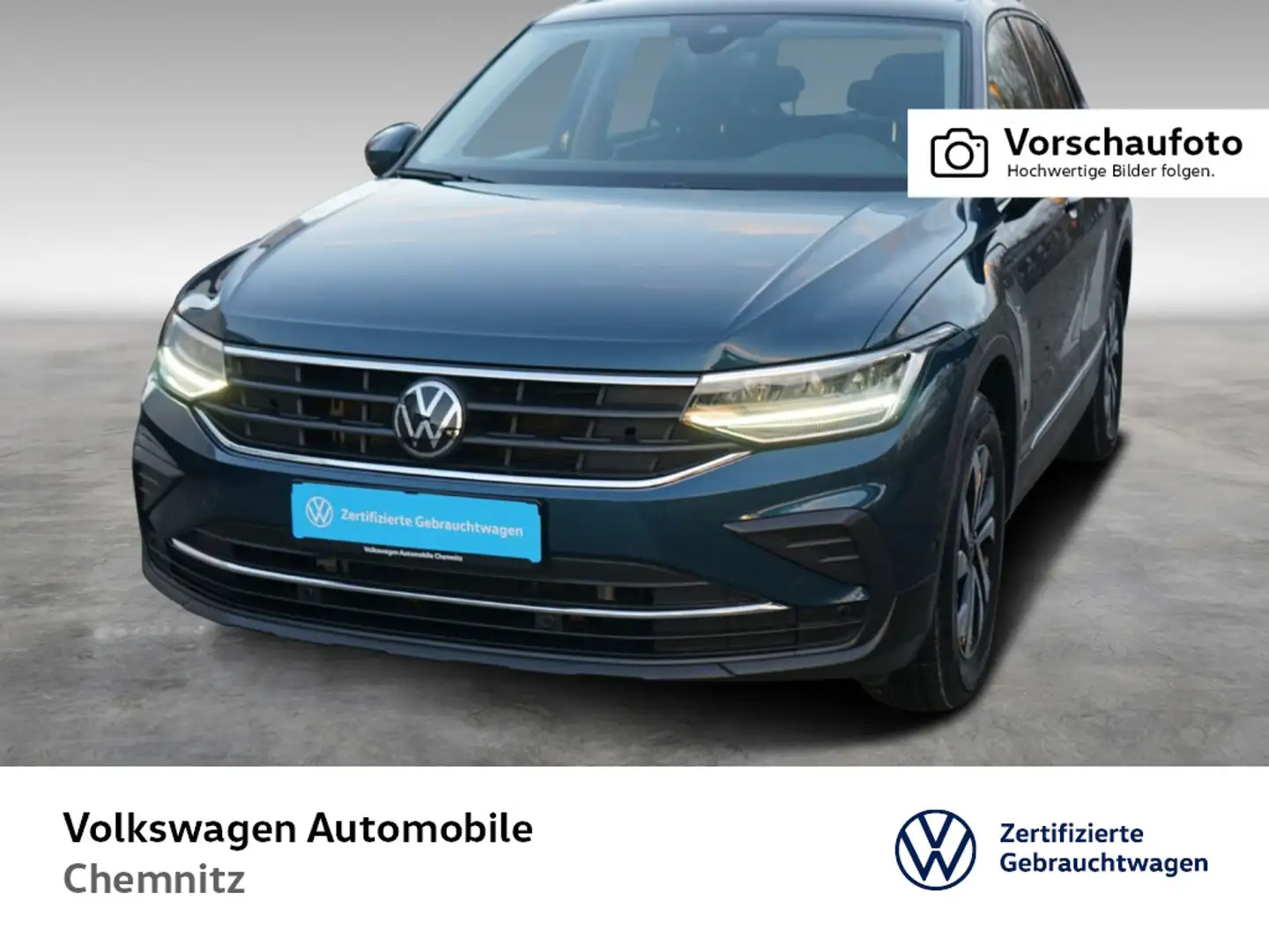 Volkswagen Tiguan 1.4 TSI eHybrid Active*AHK*LED* Blau - 1