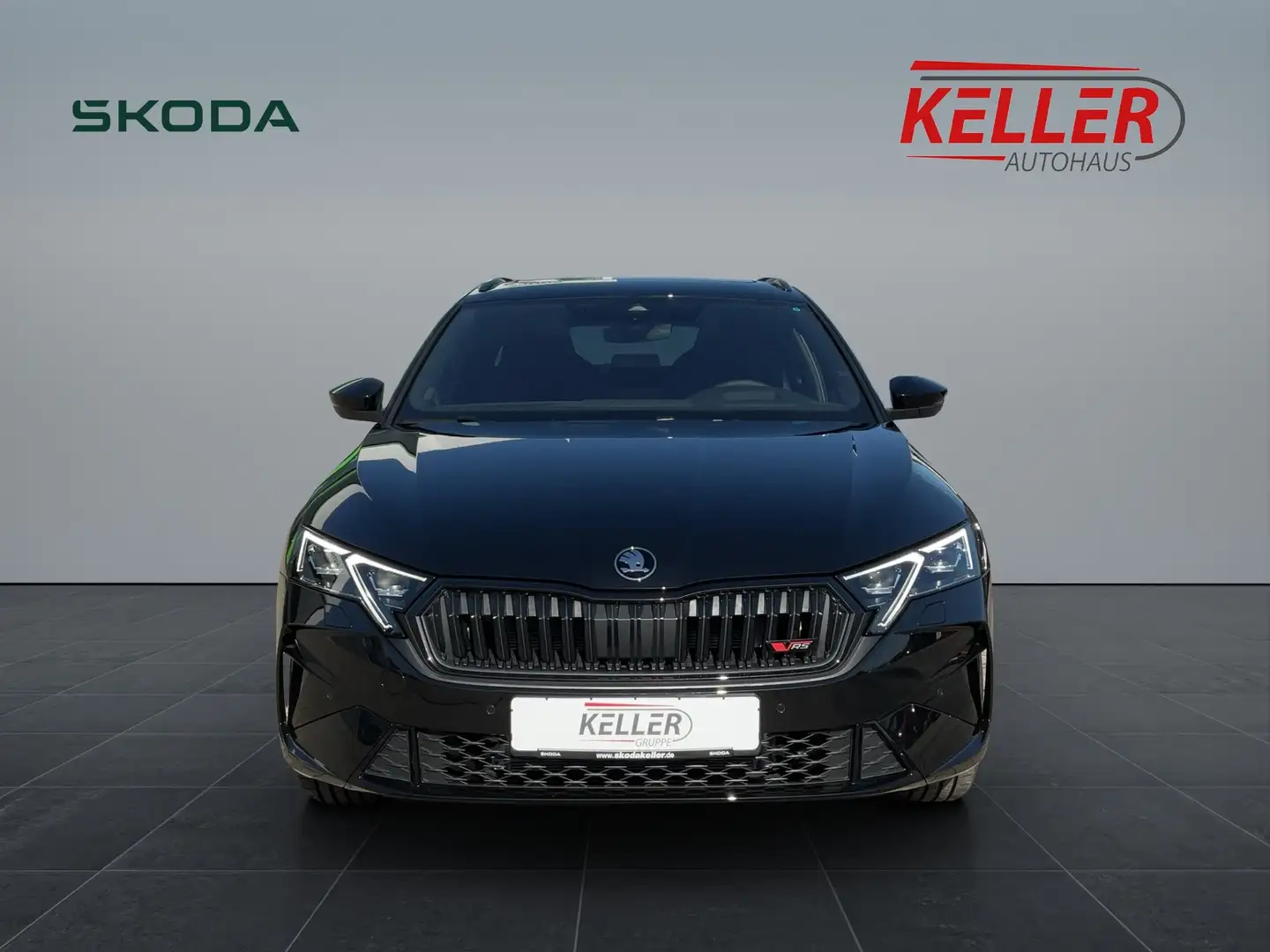Skoda Octavia Combi RS 2,0 TSI 195 kW 7-Gang-DSG Chef-Auto Schwarz - 2