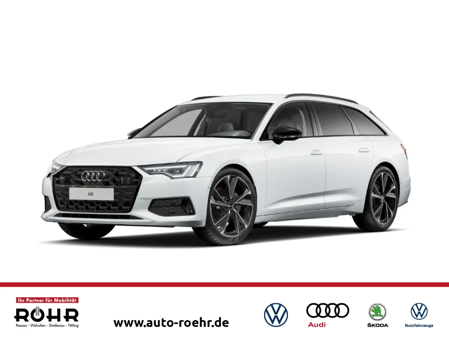 Audi A6 Avant advanced (AHK.SHZ.MATRIX LED.PDC PLUS.NAVI) Weiß - 1