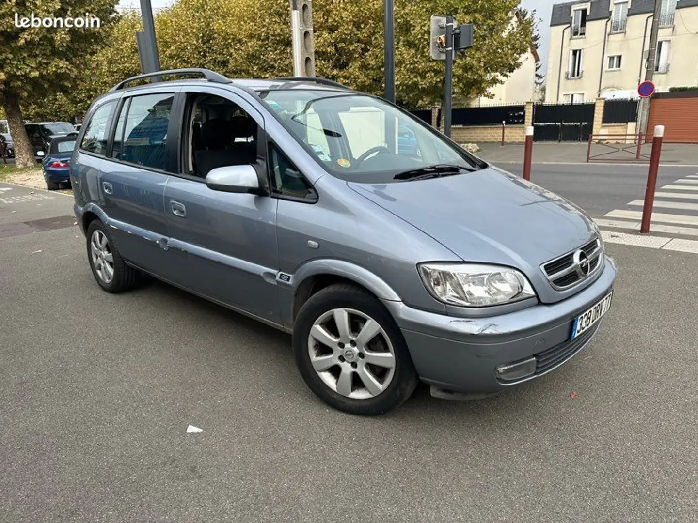 Opel Zafira 1.8l 16v 125ch phasse 2 7 places première main Gris - 1