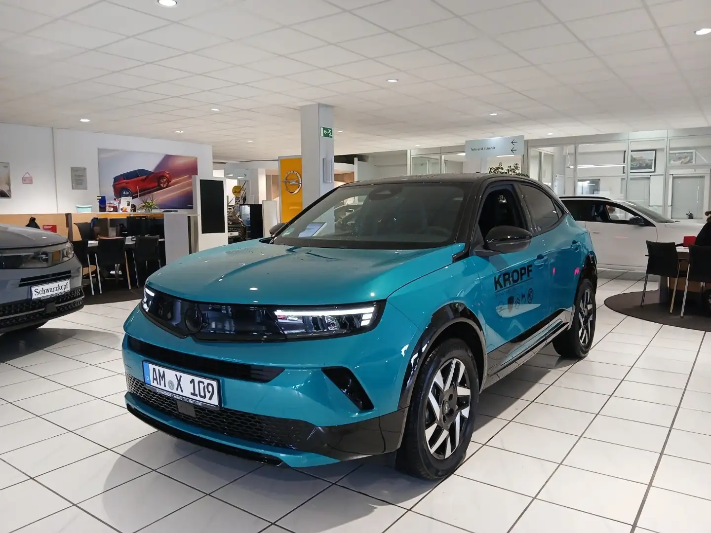 Opel Mokka 1.2 Turbo GS Winterpaket,Parkpilot,USB Grün - 2