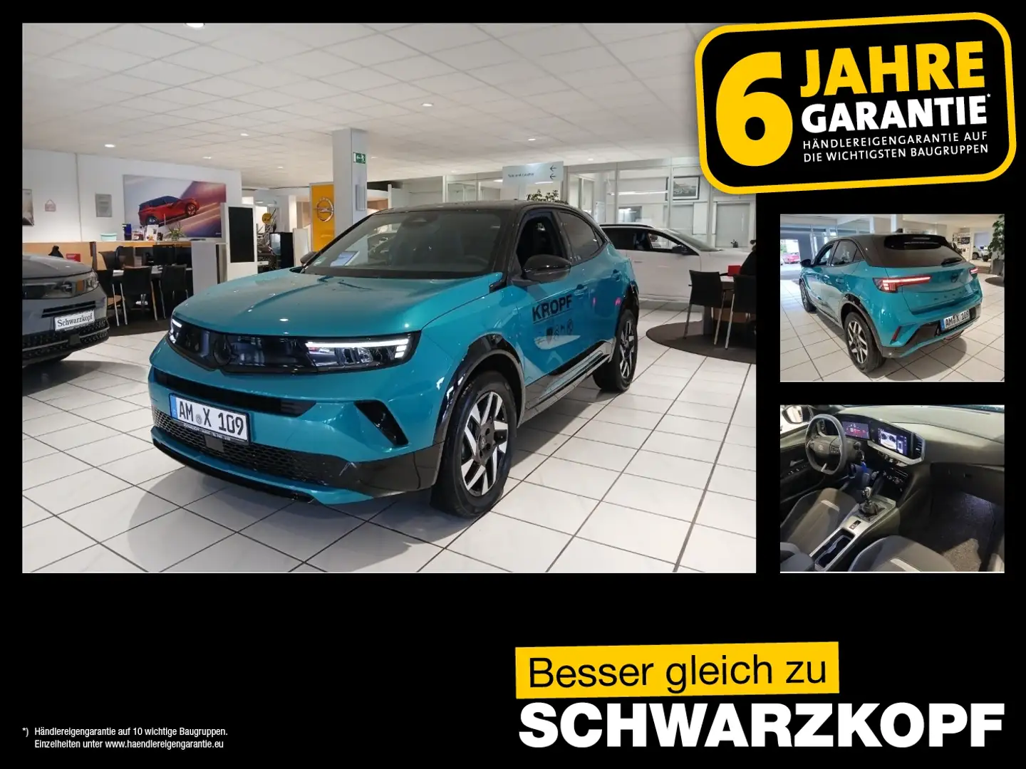 Opel Mokka 1.2 Turbo GS Winterpaket,Parkpilot,USB Grün - 1