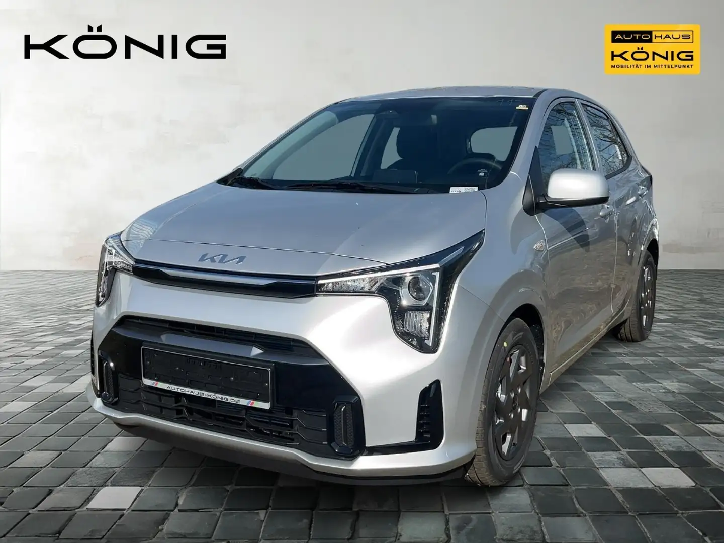 Kia Picanto 1.0 VISION Automatik Navigation Silber - 1