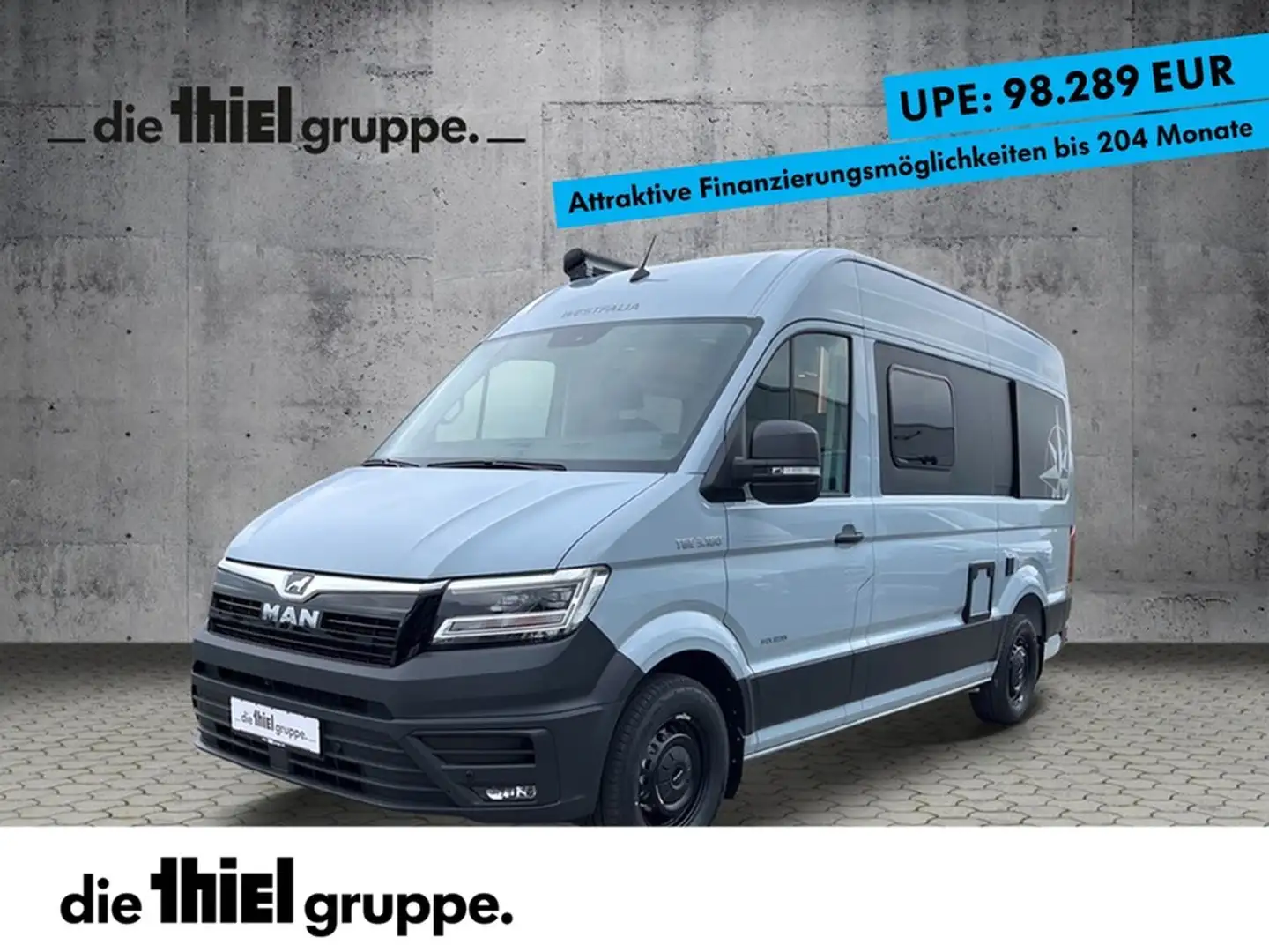 Westfalia Sven Hedin MAN TGE 2.0 TDI Automatik Gris - 1