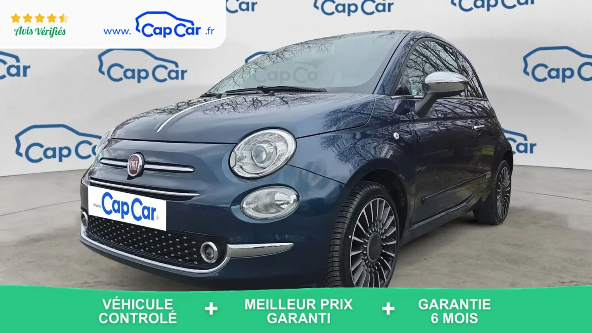 Fiat 500 II 0.9 TwinAir Turbo 105 Club - Toit ouvrant - 1