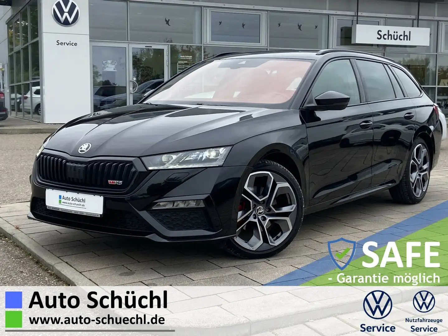 Skoda Octavia RS Combi 2.0 TDI DSG 4x4 CHALLENGE EDITI Schwarz - 1