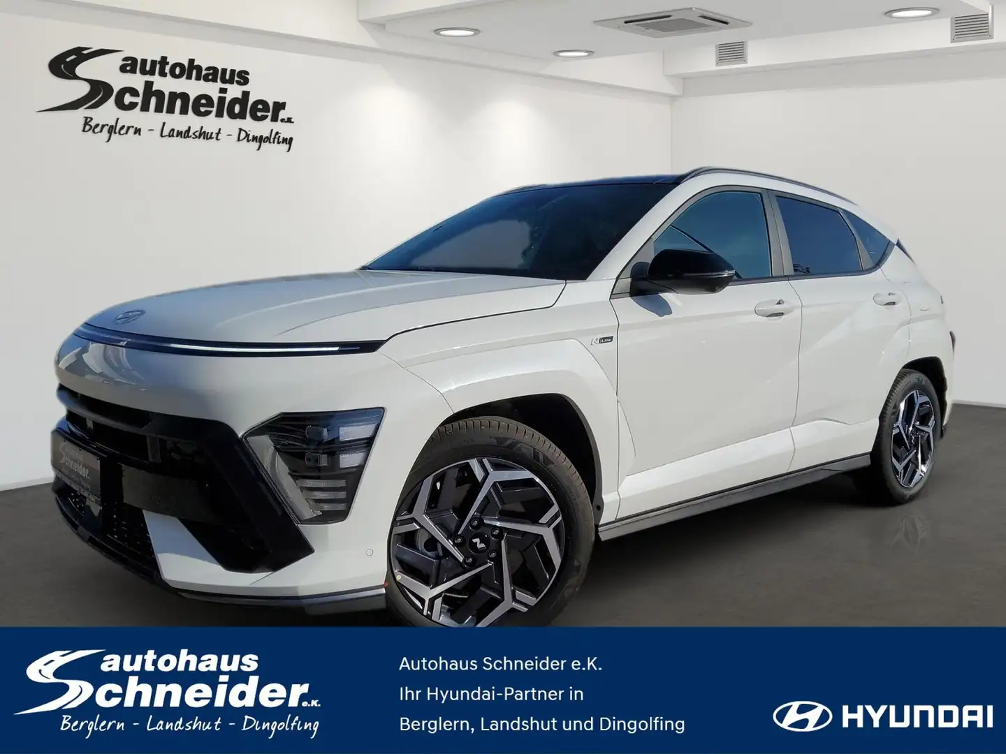 Hyundai KONA 1.6 TGDi 7DCT 4WD N LINE ULTIMATE/BOSE/EGSD Weiß - 1