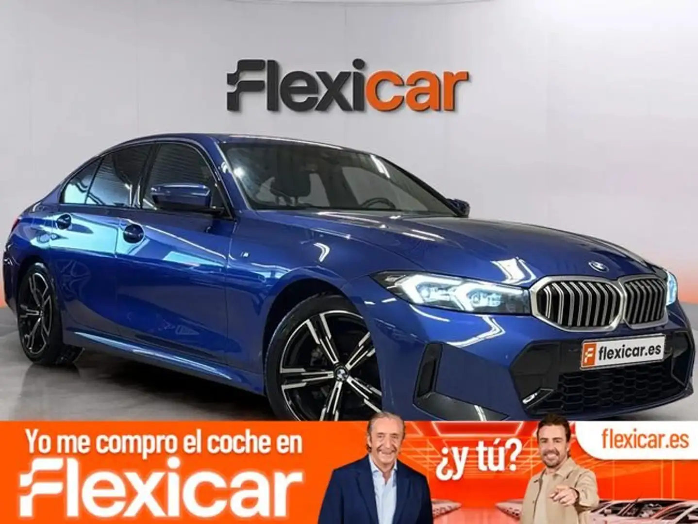 BMW 320 320d Auto. Azul - 1