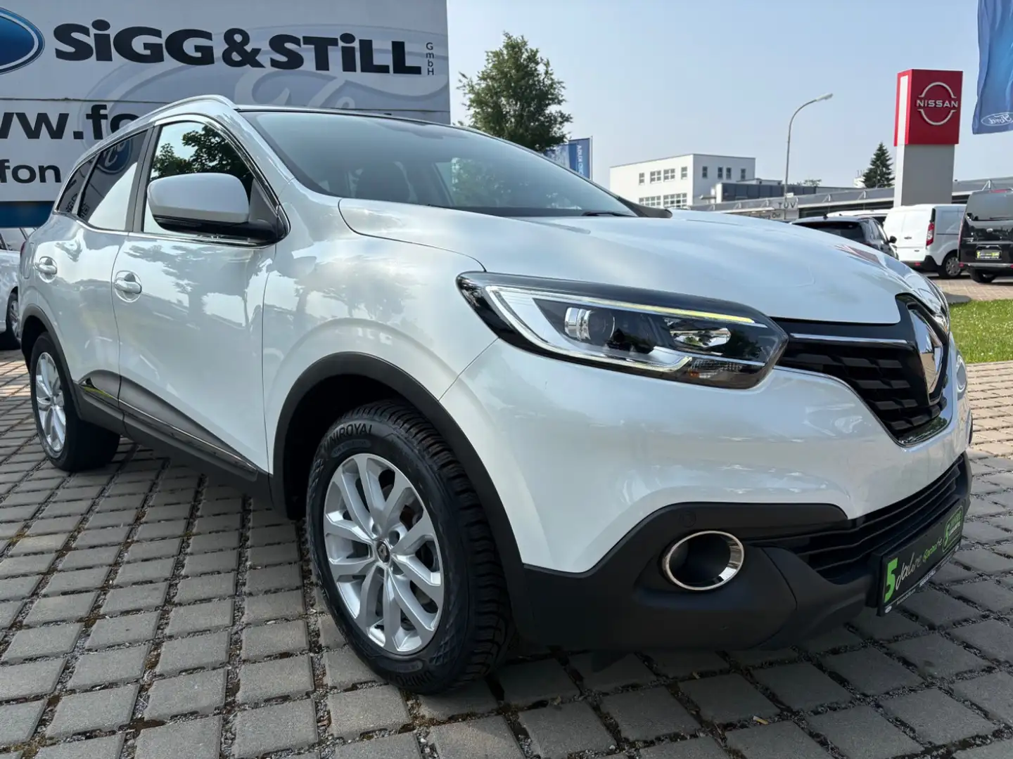 Renault Kadjar 1.2 TCe 130 ENERGY Experience KLIMAAUT*PDC*TEMP Blanc - 2