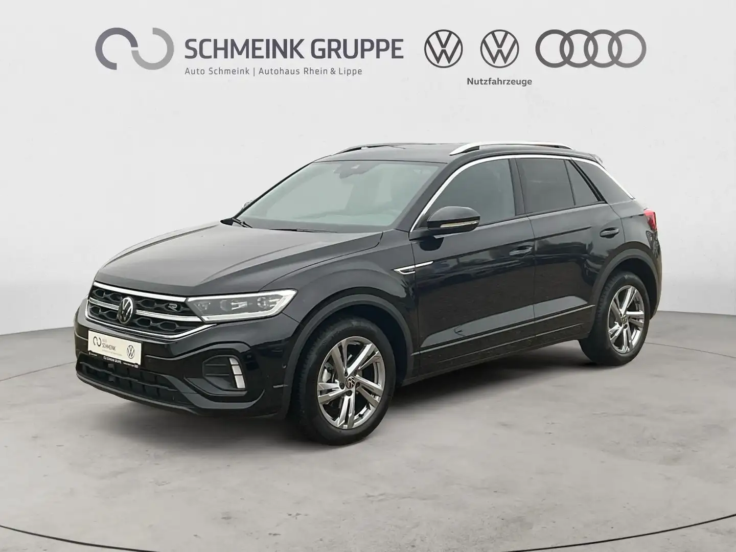 Volkswagen T-Roc 1.5 TSI DSG R-Line AHK Navi ACC Allwetterr Noir - 1