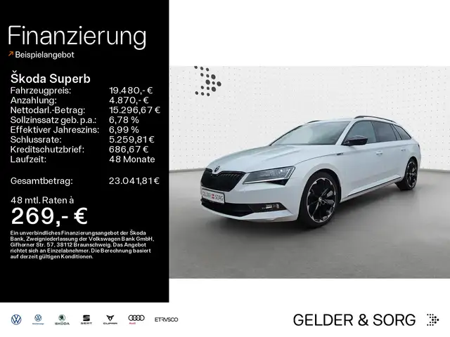 Skoda Superb Combi 2.0 TDI Sportline ACC|RFK|Carplay