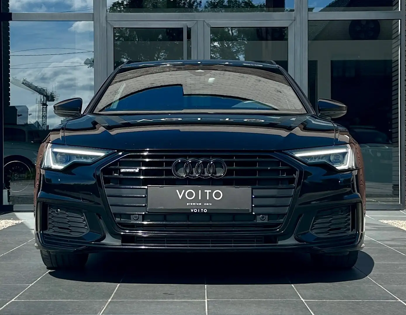 Audi A6 55TFSIe Avant Quattro Comp 3X S-LINE/CAM/MATRIX Zwart - 2