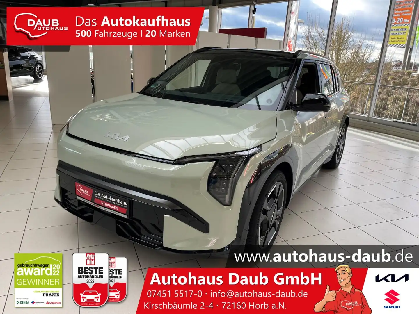 Kia EV3 81.4 GTL DWP COM GD Зелений - 1