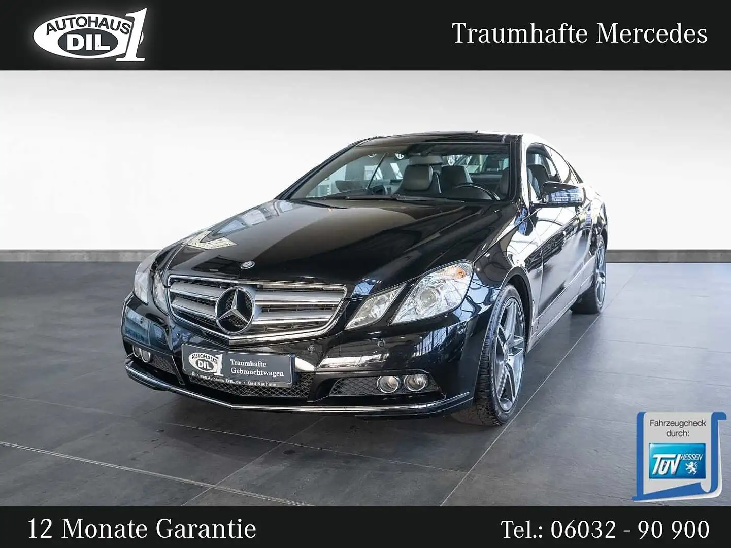 Mercedes-Benz E 200 Coupe *PANO*LED*AMG-RÄDER*SCHECKHEFT* Negro - 1