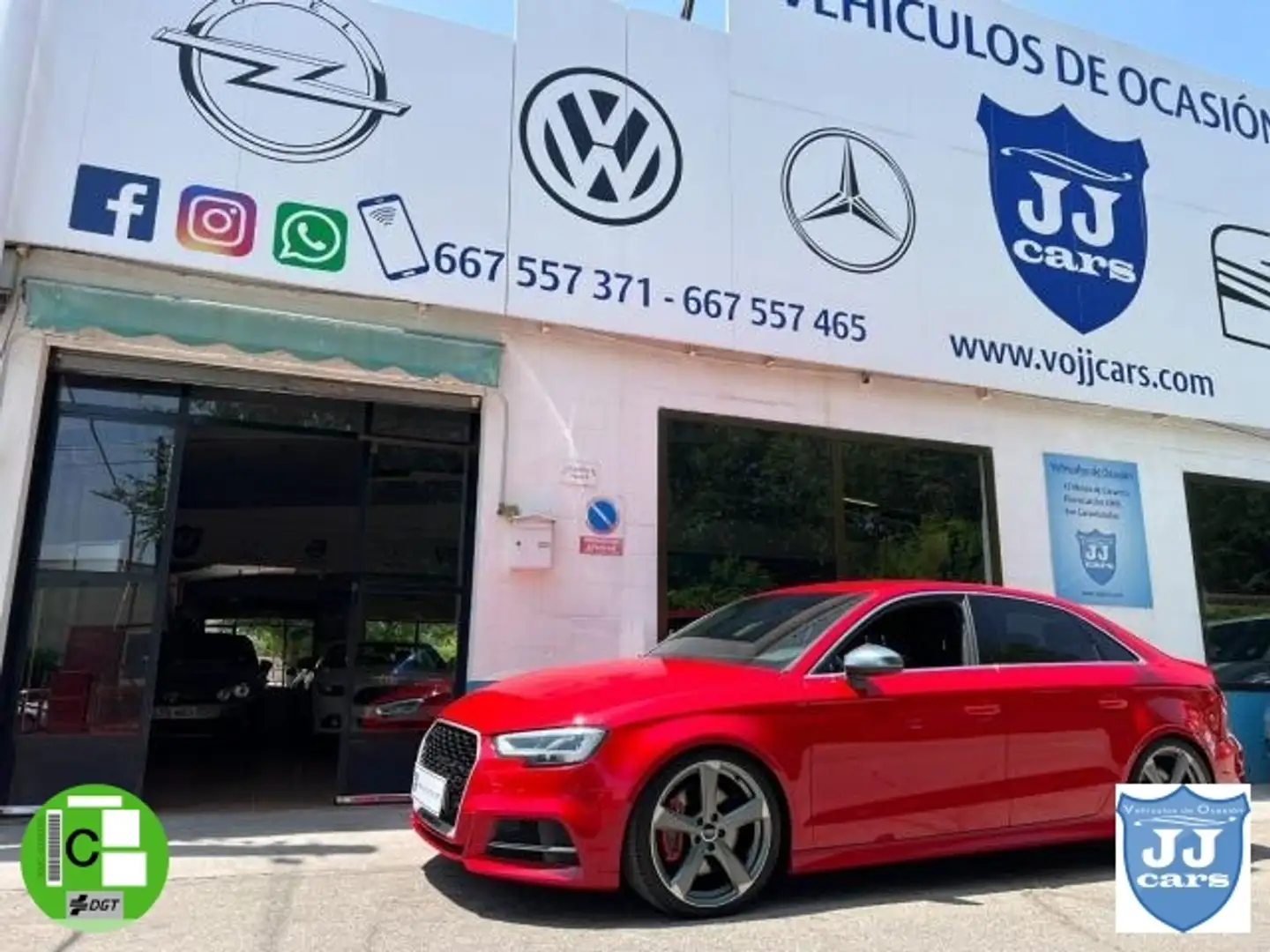 Audi S3 Sedan 2.0 TFSI quattro 310CV Rojo - 1