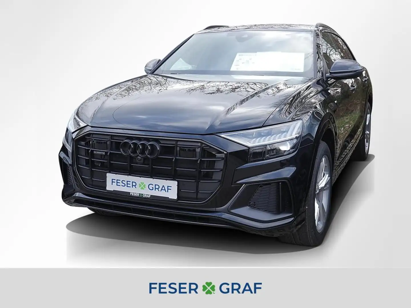 Audi Q8 50 TDI qu. S line competition AHK Pano Standh. Schwarz - 1